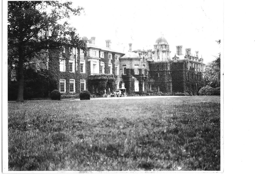 Nun Appleton Hall - north front prior to water tower