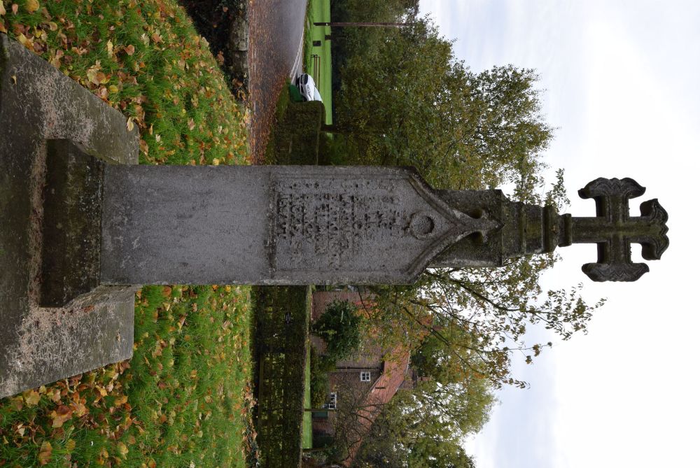 Rear of Bolton Percy war memorial