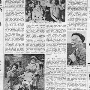 Newspaper article about Acaster Malbis (page 2)