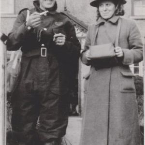 Ted & Mabel Stott, Air-raid Warden and Postmistress