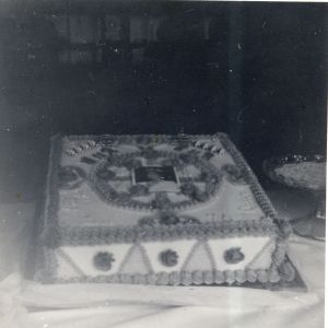 Coronation Cake (square)