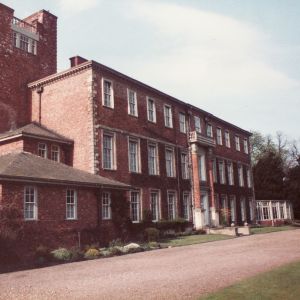 Nun Appleton Hall - south front and modified conservatory