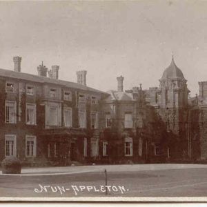 Nun Appleton Hall - north front (postcard)