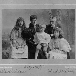 Sir Frederick and Lady Adeline Milner and family