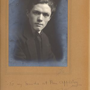 Signed photo of William Baines, Composer (1899-1922)