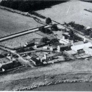 Aerial photo of Acaster Selby