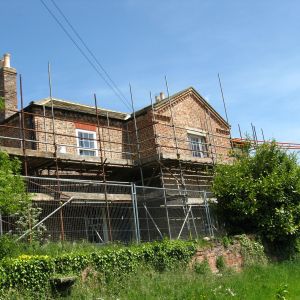 College Farm Acaster Selby during renovation