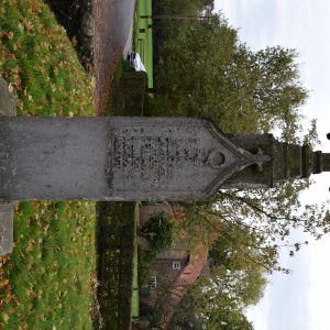 Rear of Bolton Percy war memorial