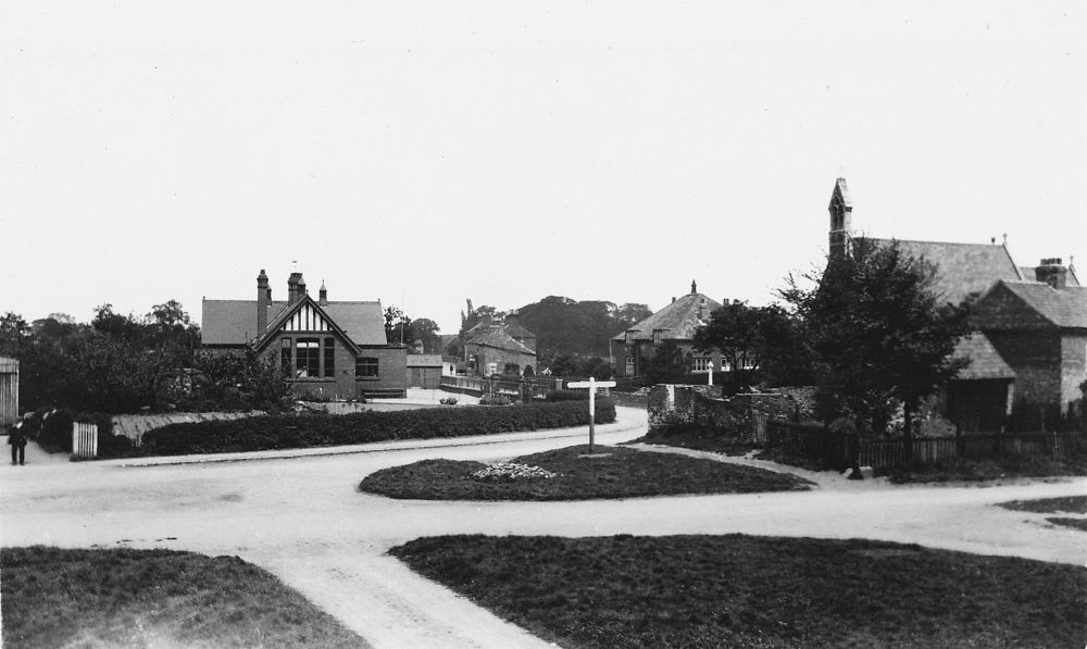 Centre of village from Southfield