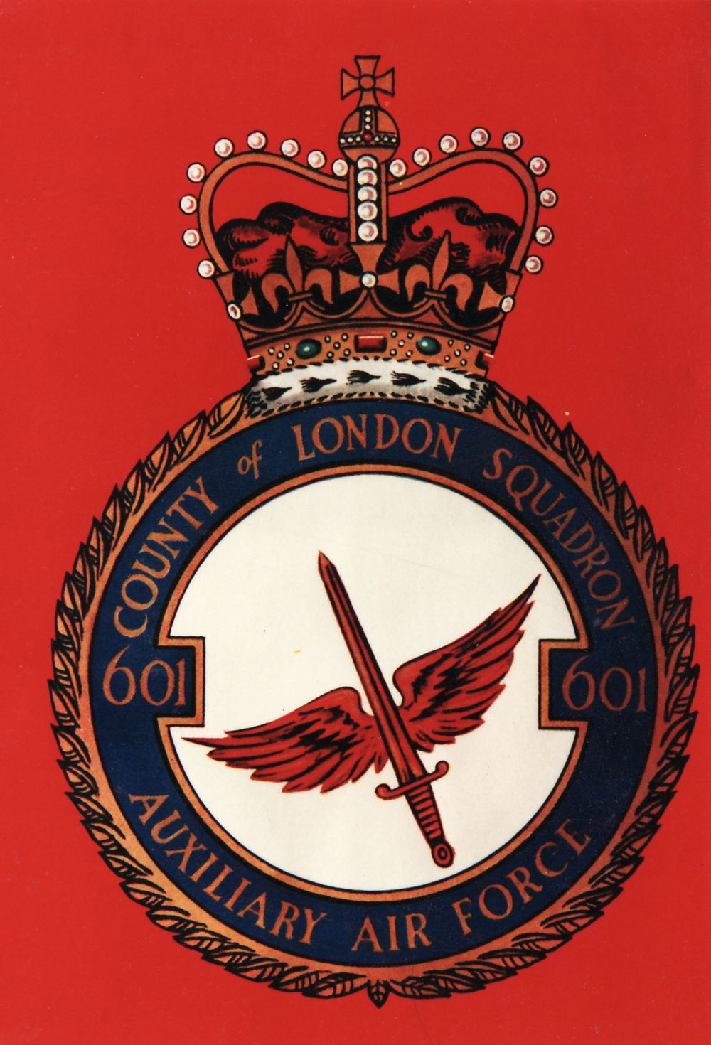 Canadian Airforce 601 Squadron badge