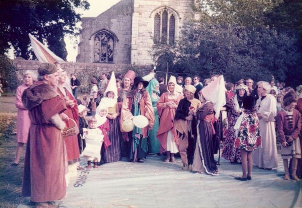 Medieval fair at Bolton Percy