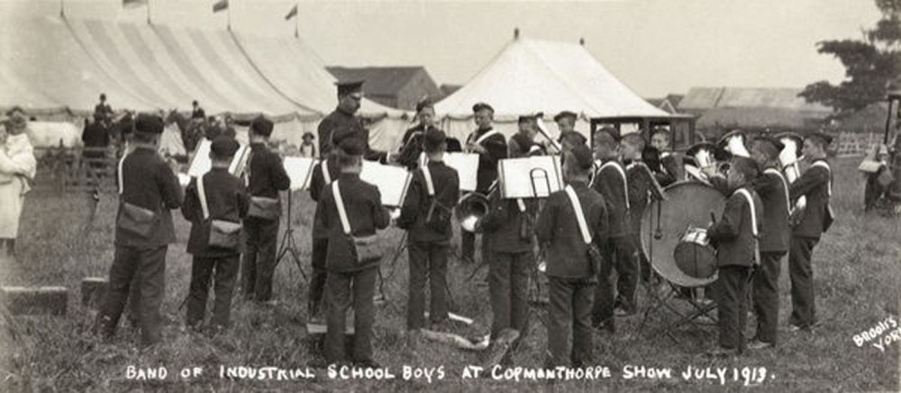 Industrial School Boys Band at Copmanthorpe Show