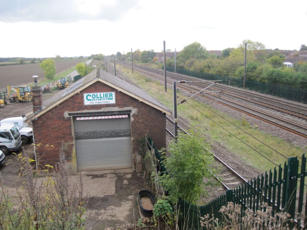 Old Goods Yard now used by Collier Plant Hire