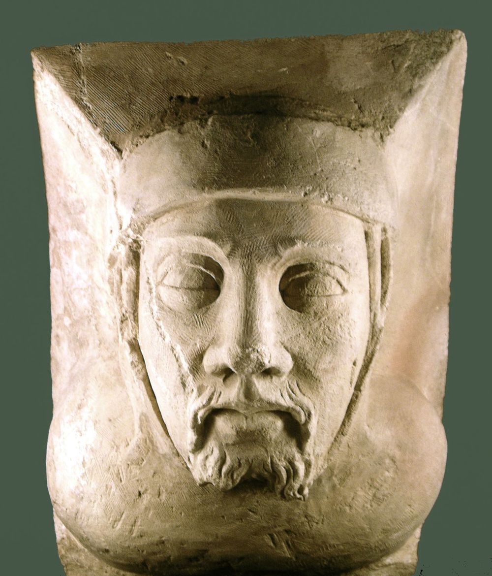 Knight's Head carving from old Manor House