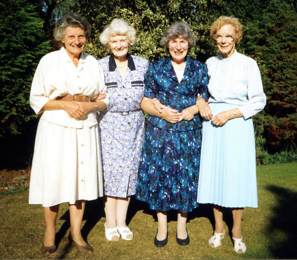 Miss Frost, Headmistress 1947-76 and other teachers