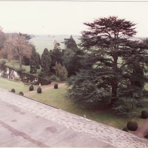 Nun Appleton Hall - gardens on south front