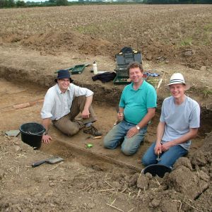 Excavations at Knights Templar site